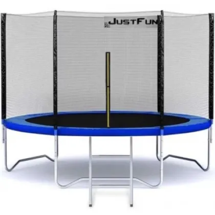 Батут Just Fun 252 см зовнішня сітка + драбинка