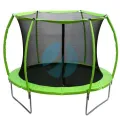 Батут Посилений Ekspand Kidsmile 252 см внутрішня сітка + драбинка, зелений Батут Посилений Ekspand Kidsmile 252 см внутрішня сітка + драбинка, зелений