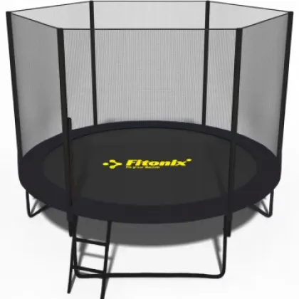 Батут Fitonix 252 см + зовнішня сітка + сходи