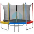 Батут Just Fun 312 см Multicolor внутрішня сіткa + драбинка Батут Just Fun 312 см Multicolor внутрішня сіткa + драбинка